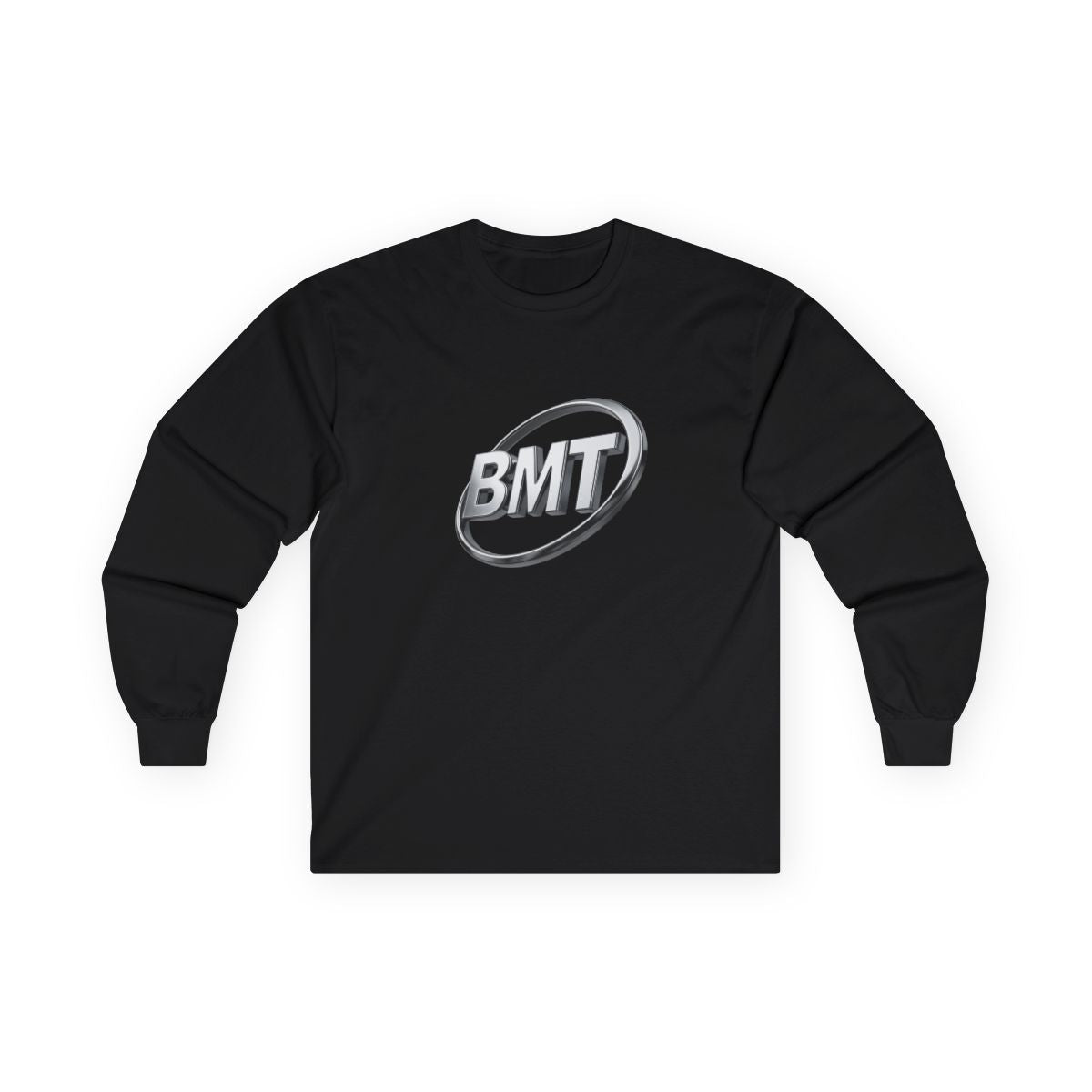 Black Center Logo Long Sleeve