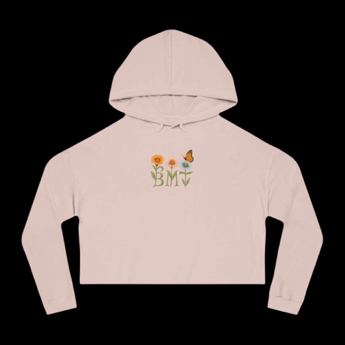Blush Flower Hoodie