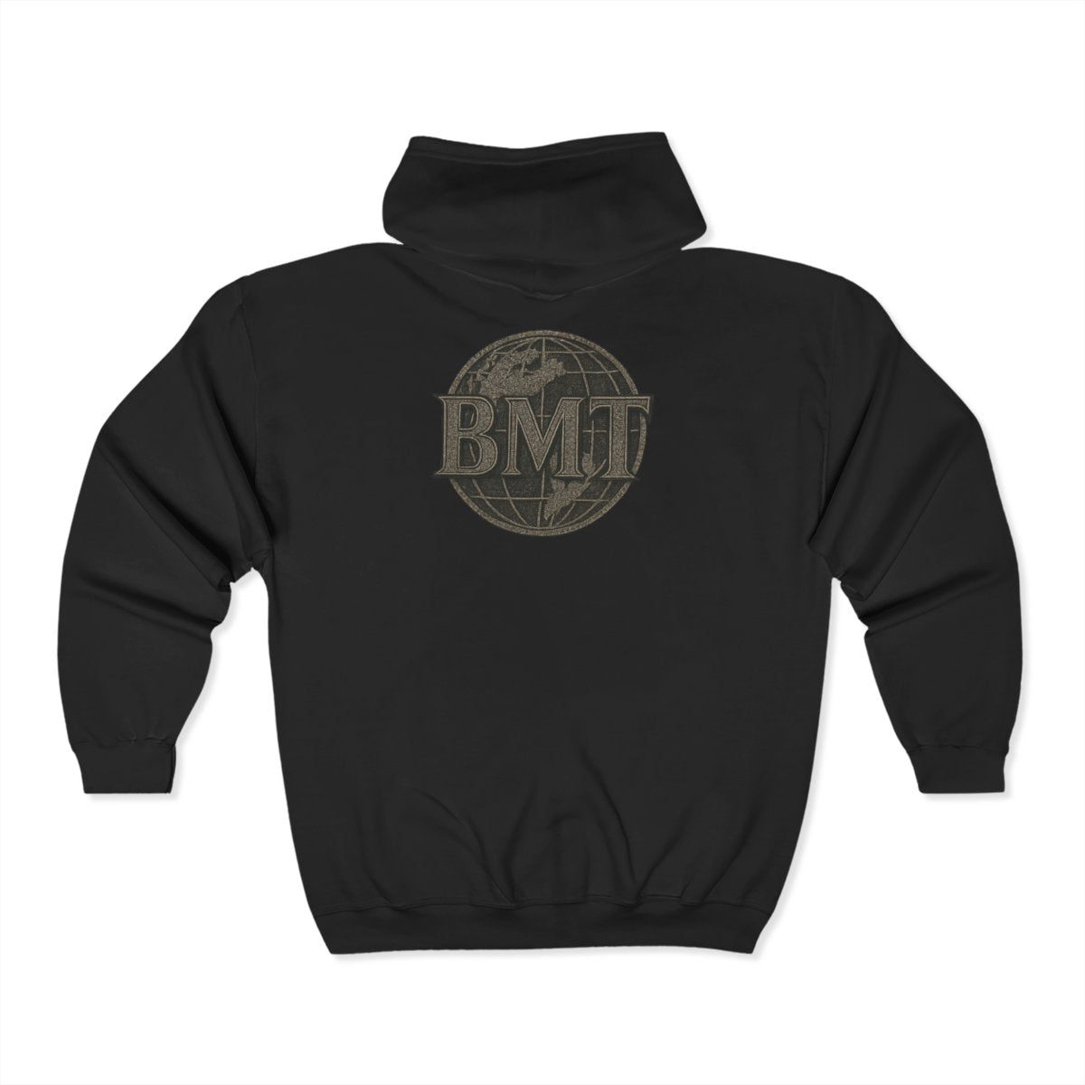 Black Pendant Zip Up