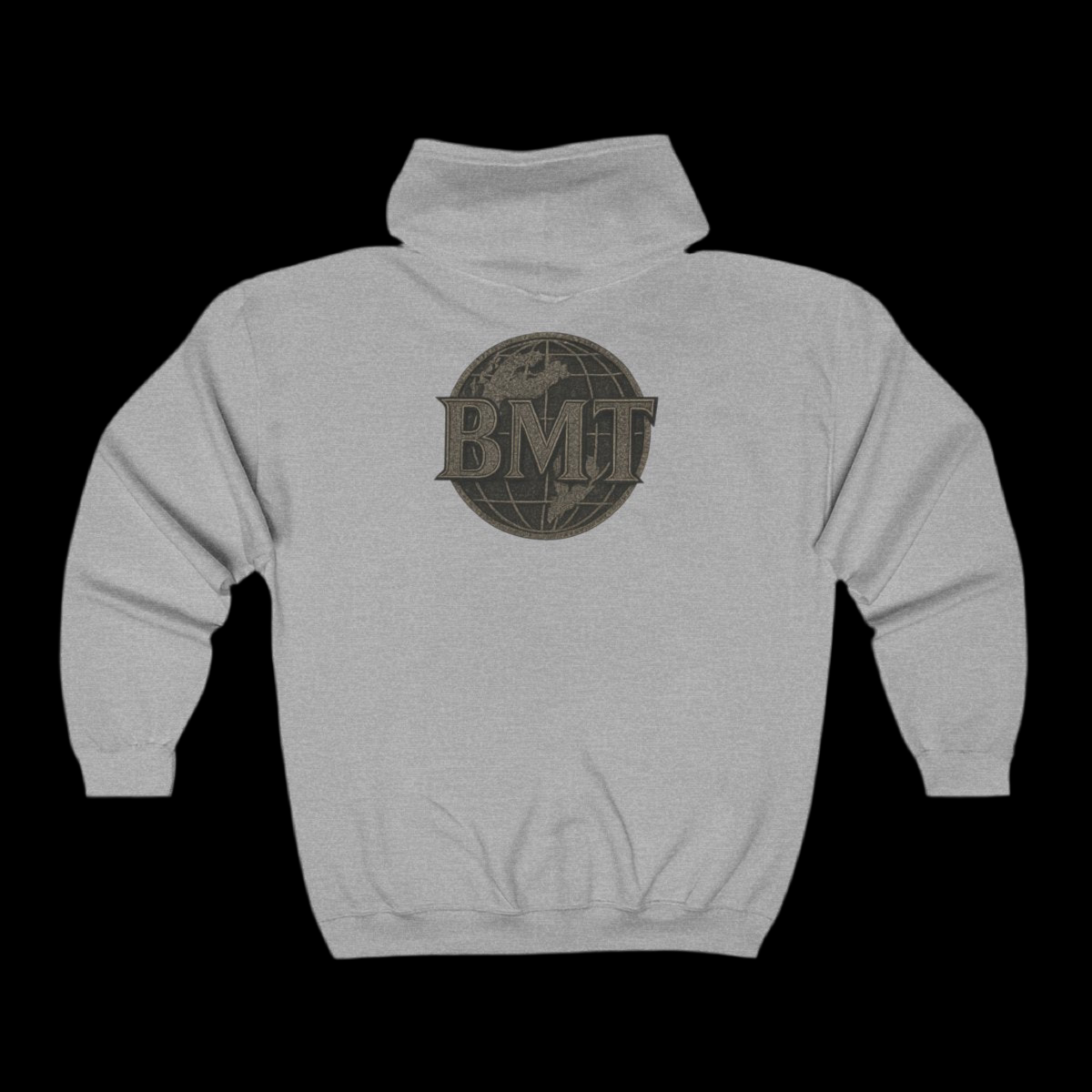 Grey Pendant Zip Up