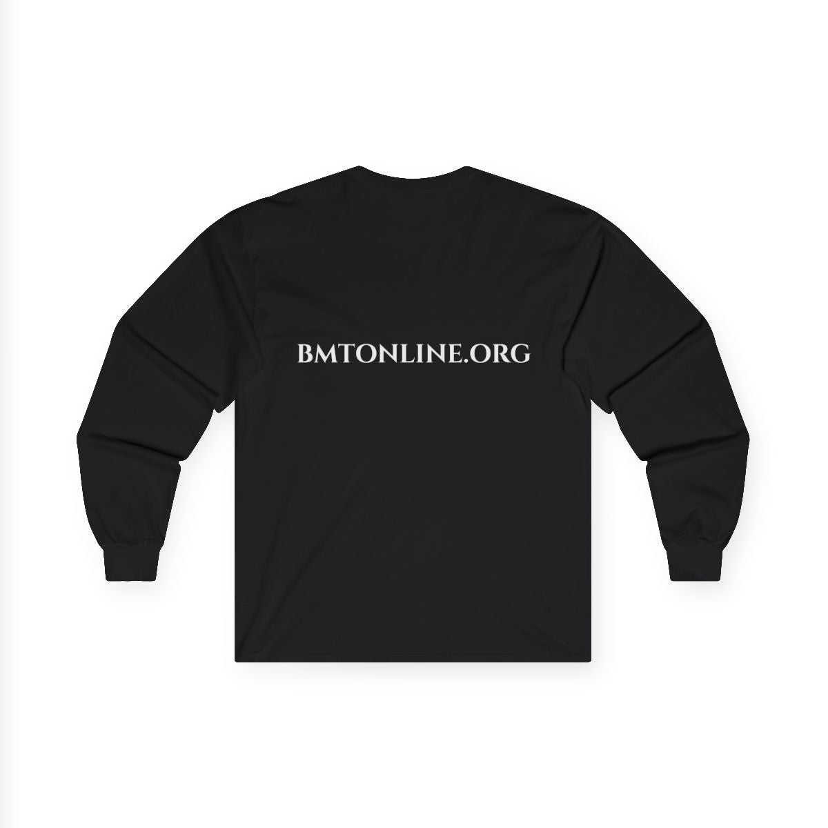 Black Center Logo Long Sleeve