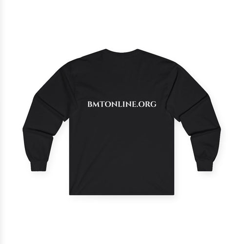 Black Center Logo Long Sleeve