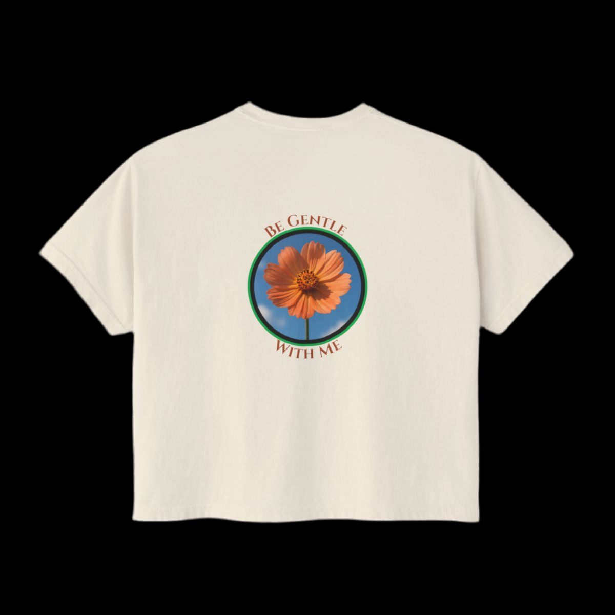 Cream Flower Shirt
