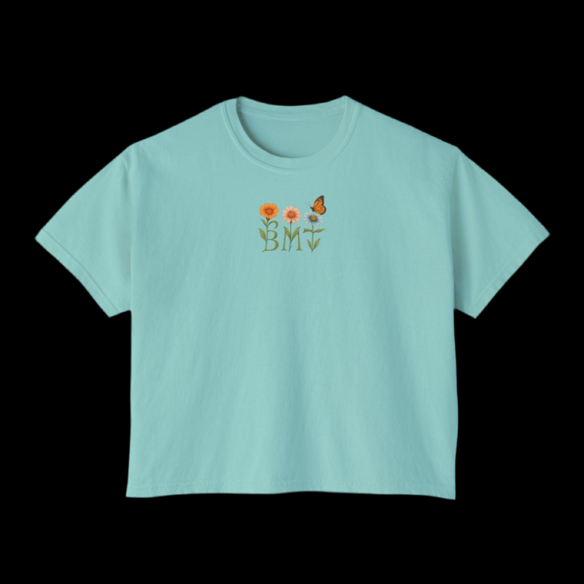 Blue Flower Shirt